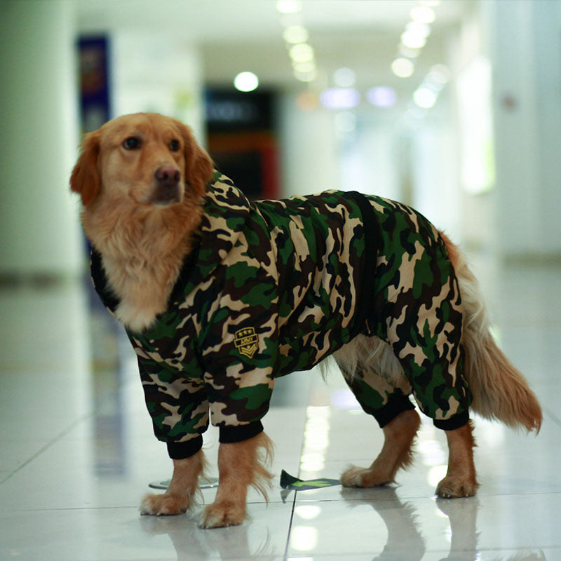 Camouflage Suit For Pet Dog - SNUGGLELOVE