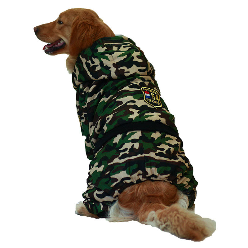 Camouflage Suit For Pet Dog - SNUGGLELOVE