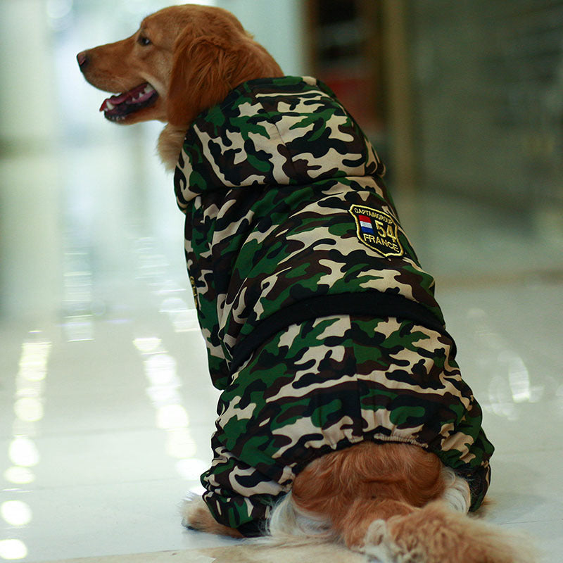 Camouflage Suit For Pet Dog - SNUGGLELOVE