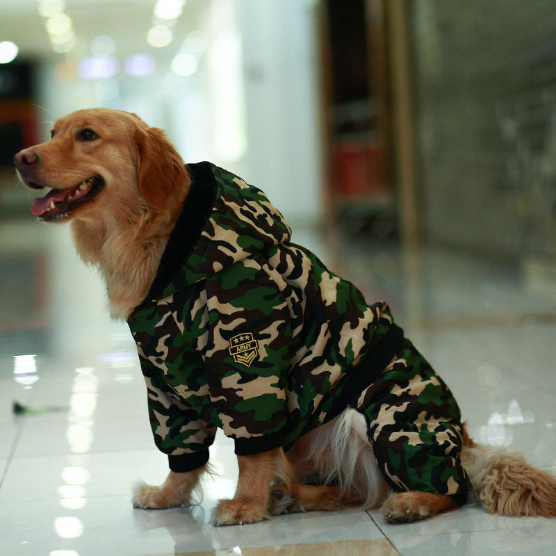 Camouflage Suit For Pet Dog - SNUGGLELOVE