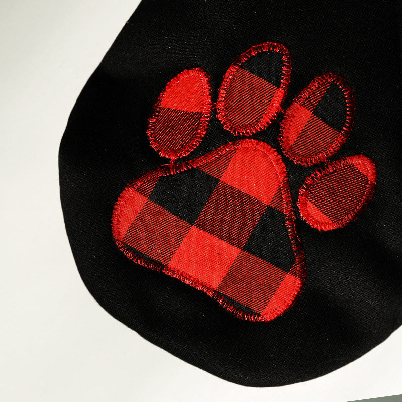 Plaid Hoodie For Pet Dogs - SNUGGLELOVE