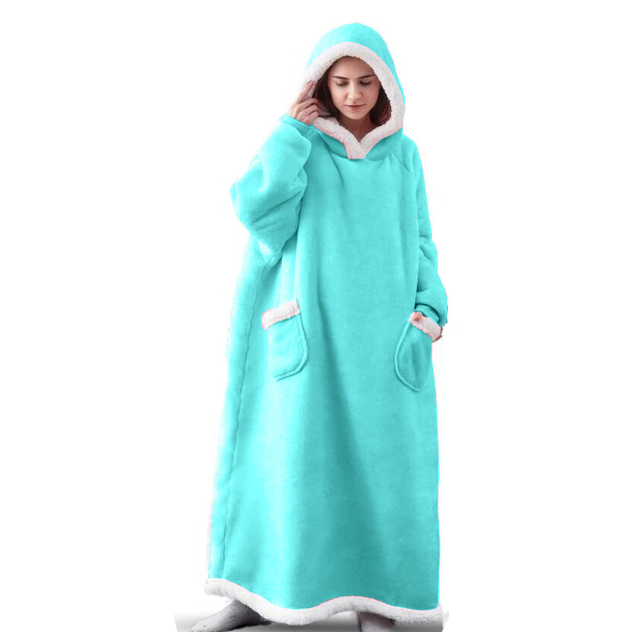 Lazy Hooded Long Loungewear - SNUGGLELOVE